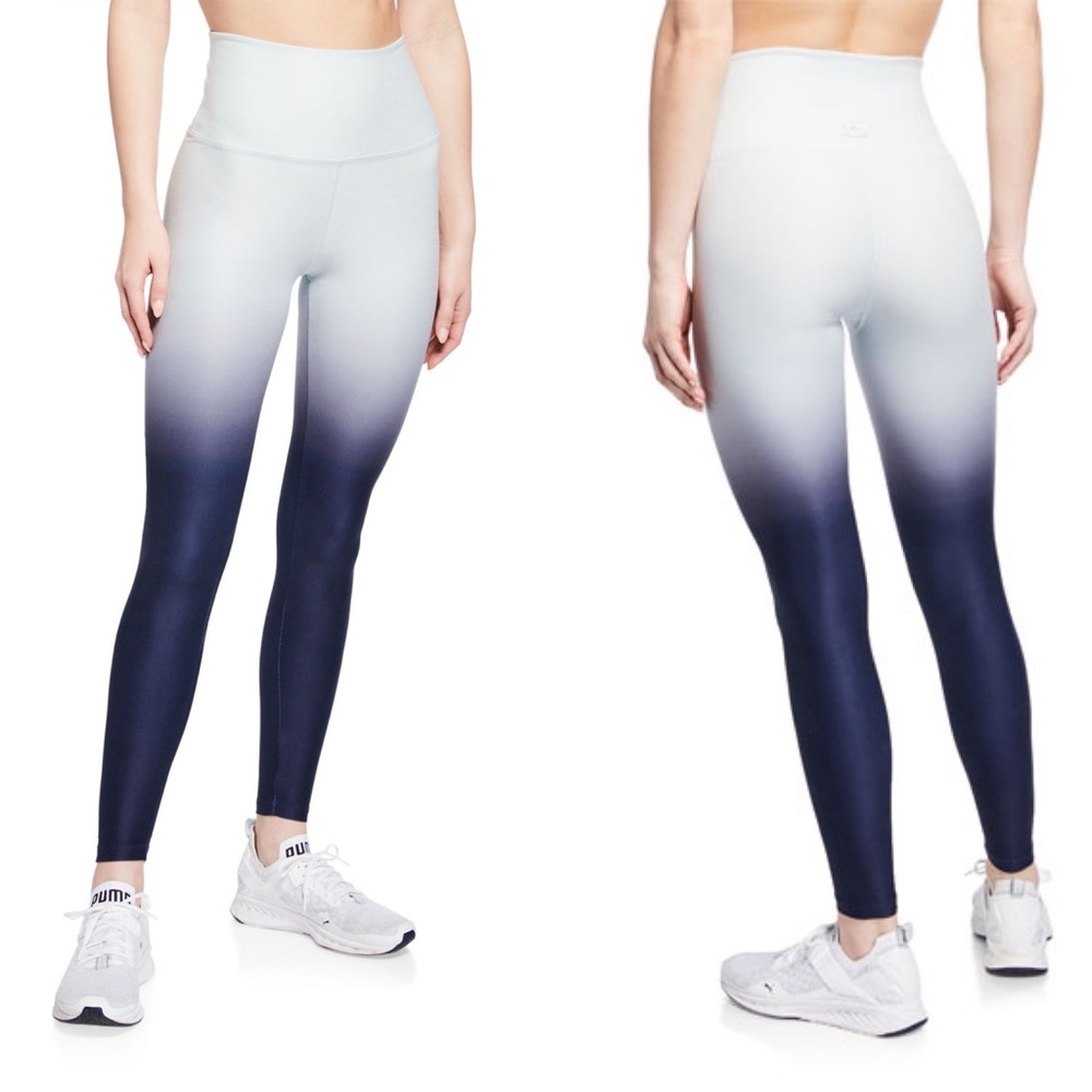 Beyond Yoga Space-dye High-waist Ombre Performance Leggings Size Medium